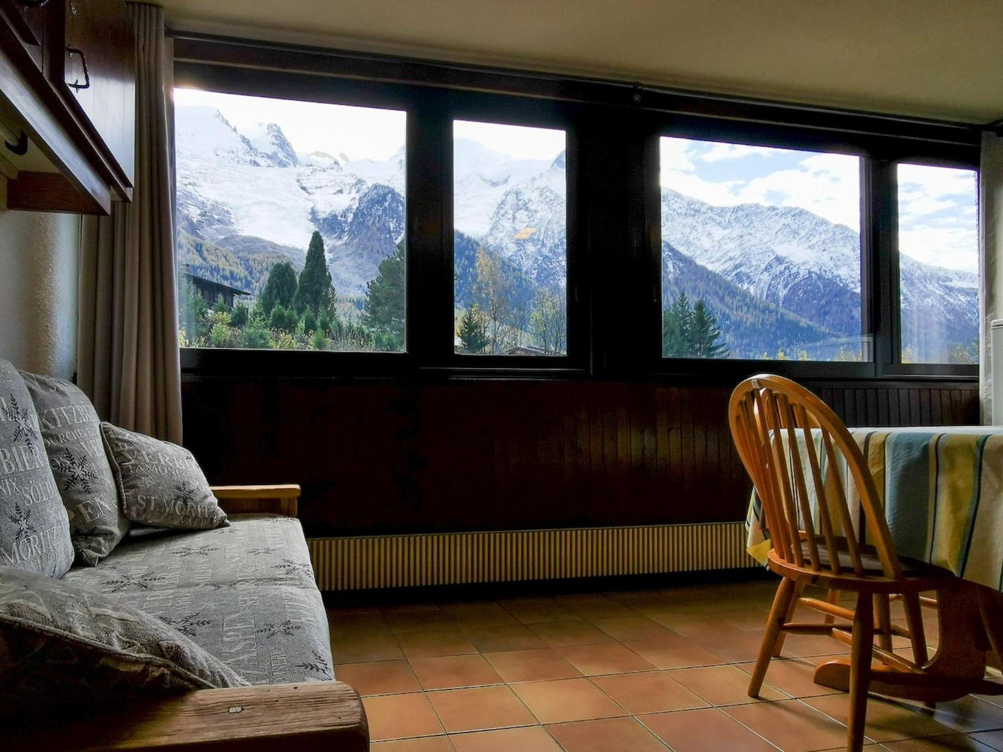 Sun Valley 3 - Vue Mont-Blanc Chamonix Esterno foto